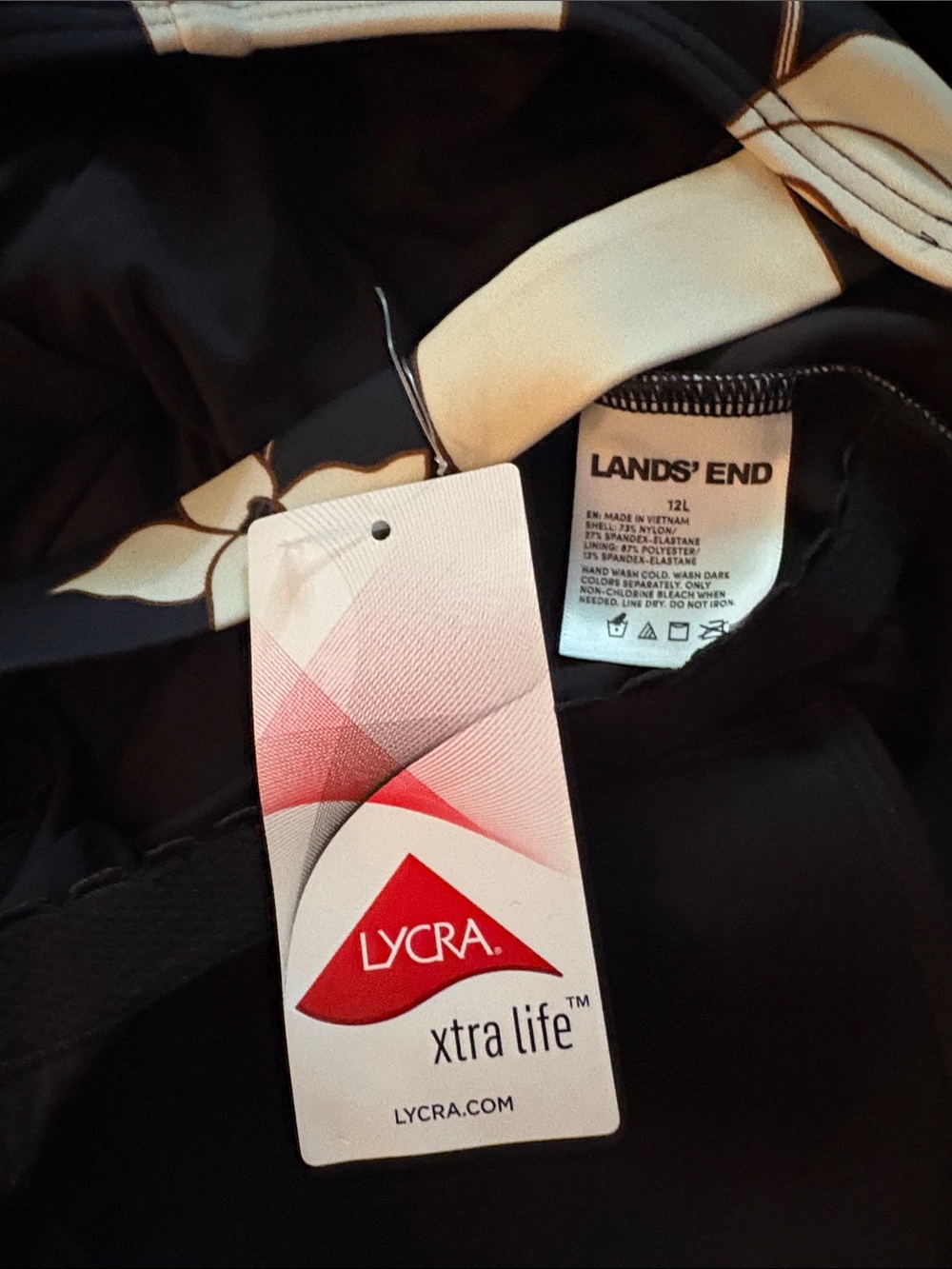 Lands end brand new with tags one piece swimsuit